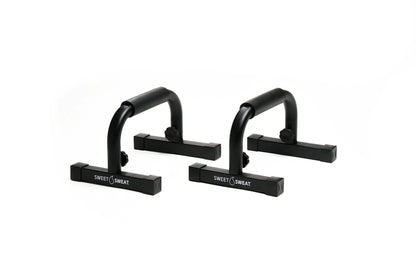 Sports Research Sweet Sweat Push Up Bars - Durable Non-Slip with Comfort Grip - Calisthenics Equipment for Bodyweight Fitness & Strength Training - Floor Stand Pushup Bar Handles for Men & Women